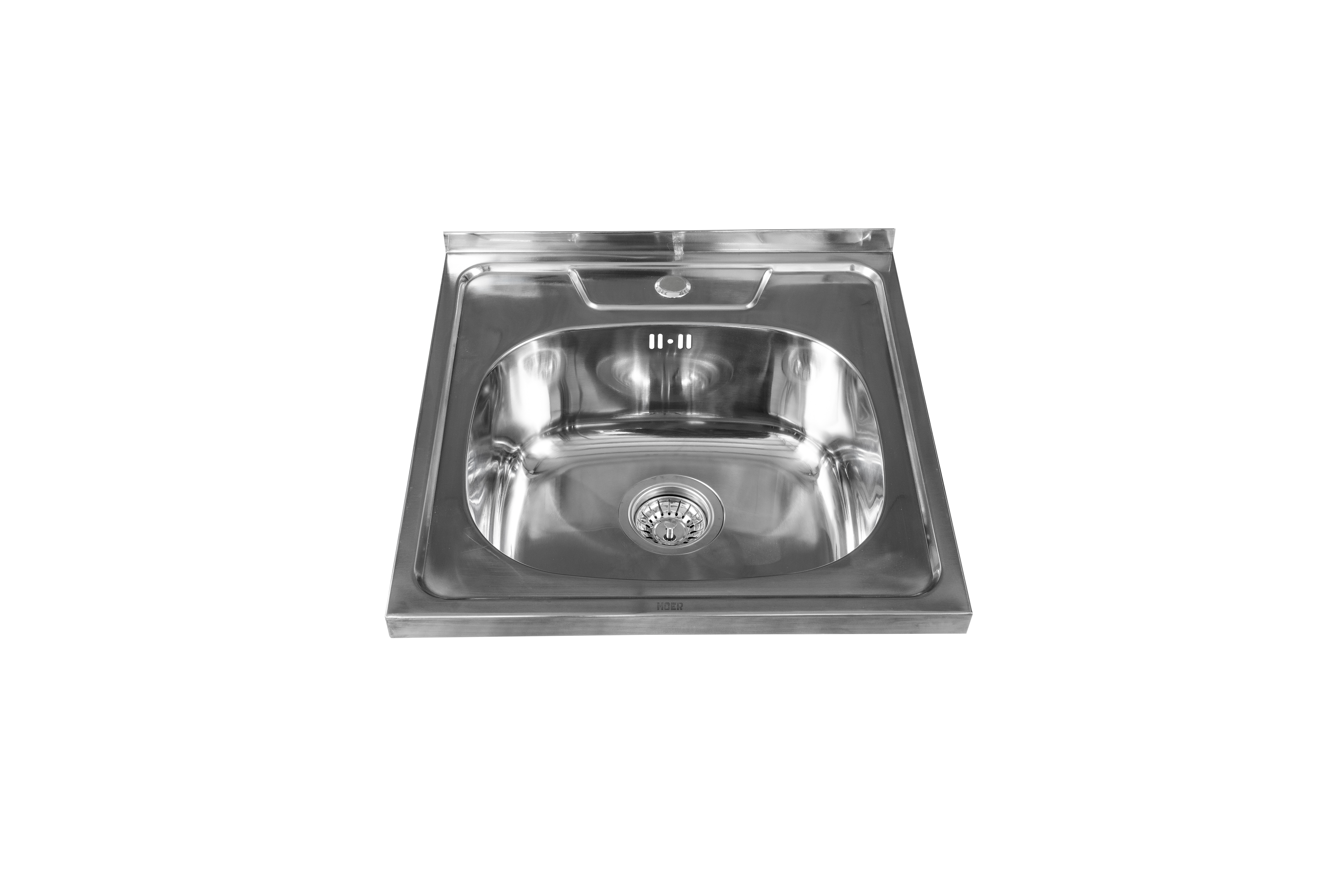 мойка нерж. накладная 50*50