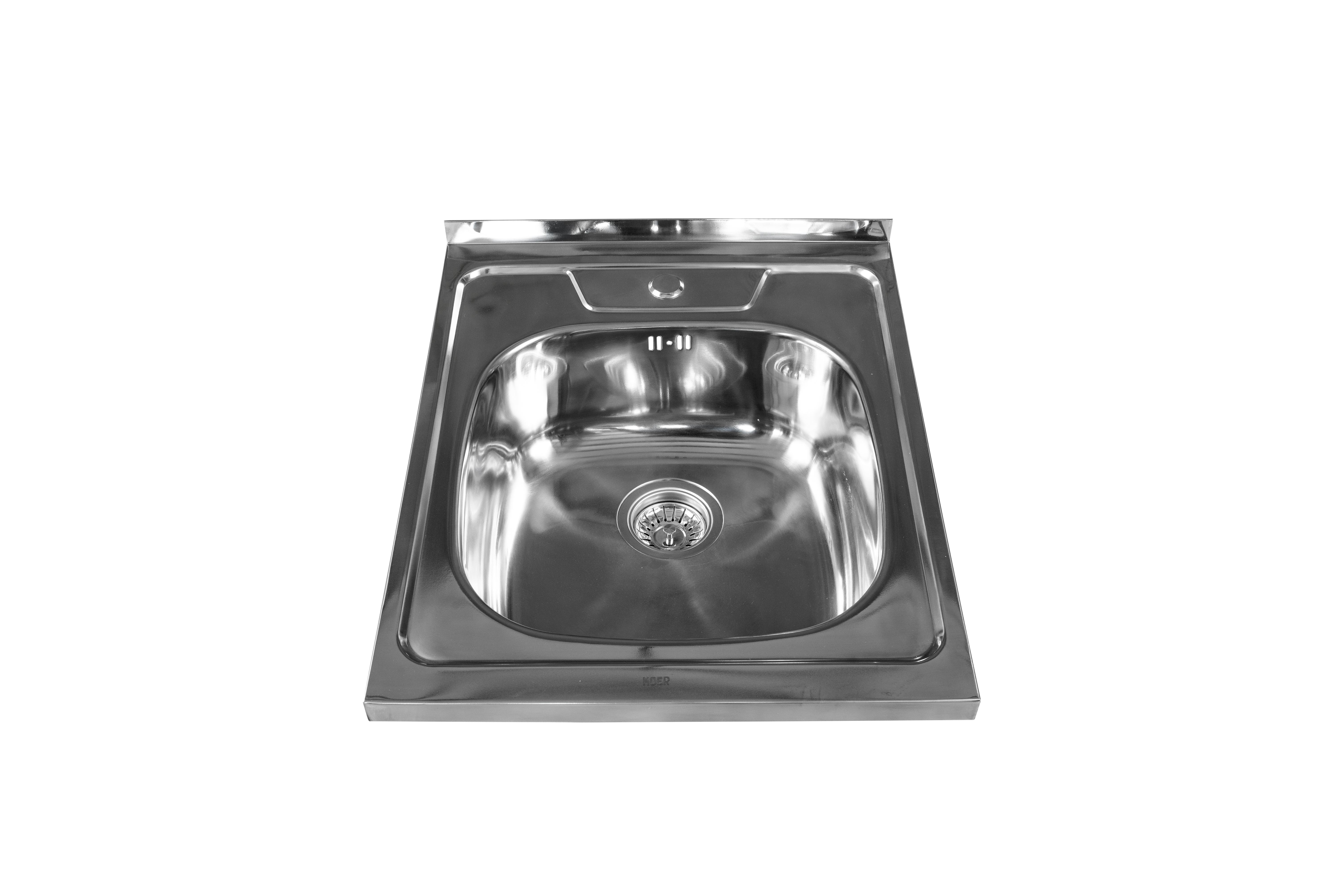 мойка нерж. накладная 50*60