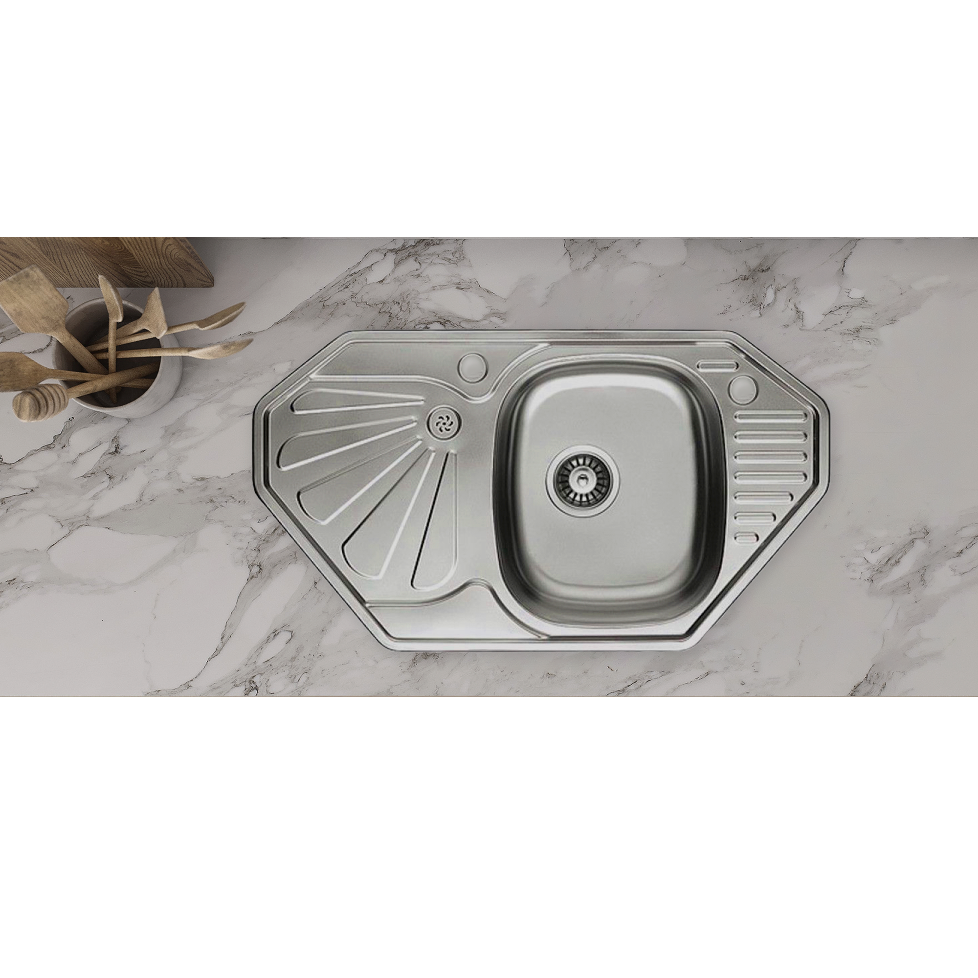 739 мойка матовая